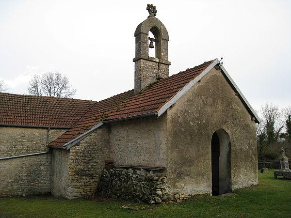 Eglise du hameau de Montormentier